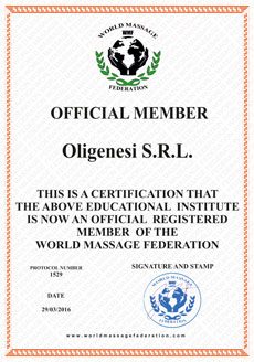 oligenesi world massage federation